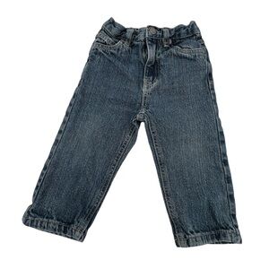 U.S. Polo Assn. Elastic Waist Straight Leg Jeans Size 18 Months